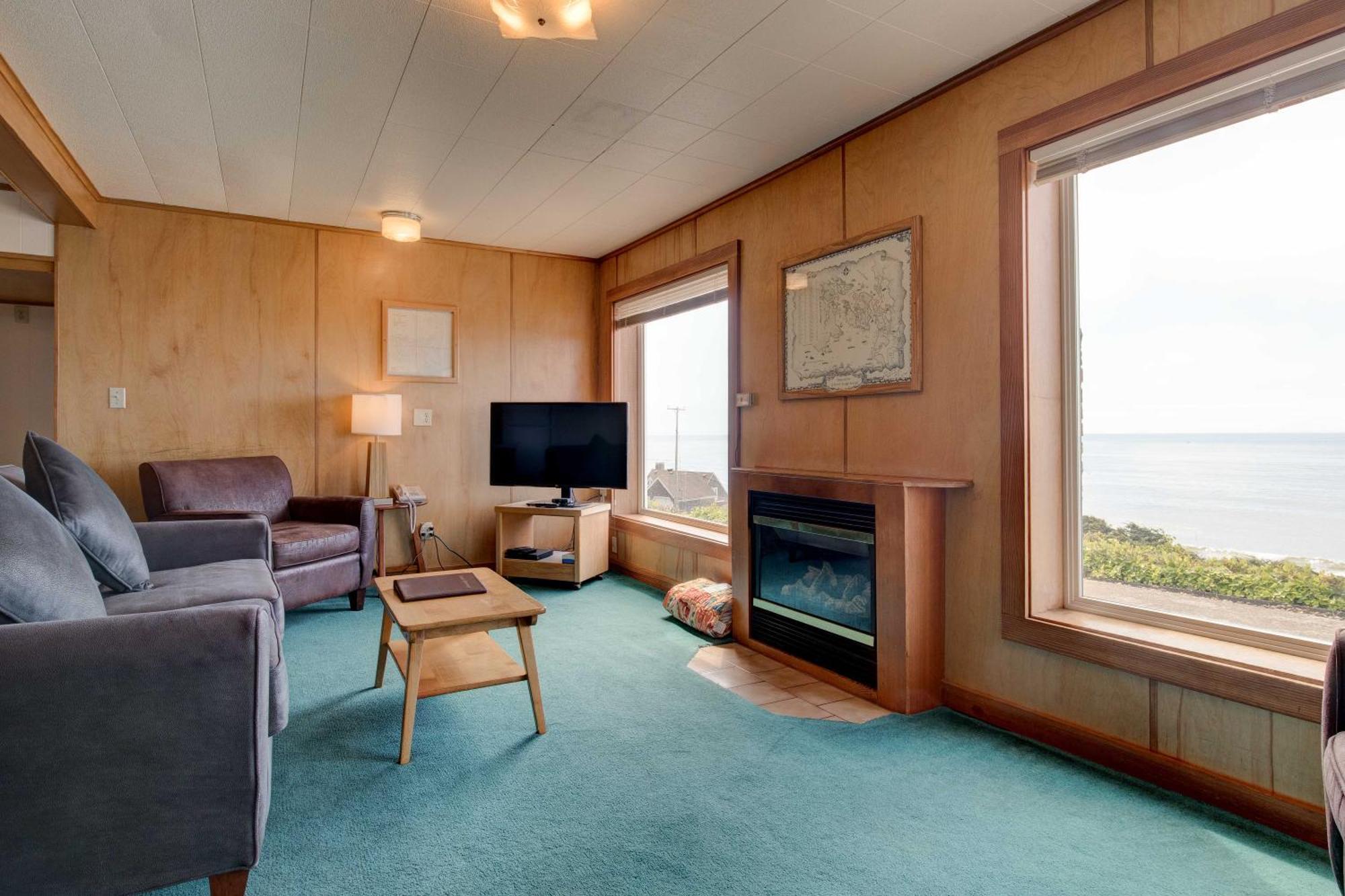 Ester Lee Oceanview Inn Lincoln City Bagian luar foto