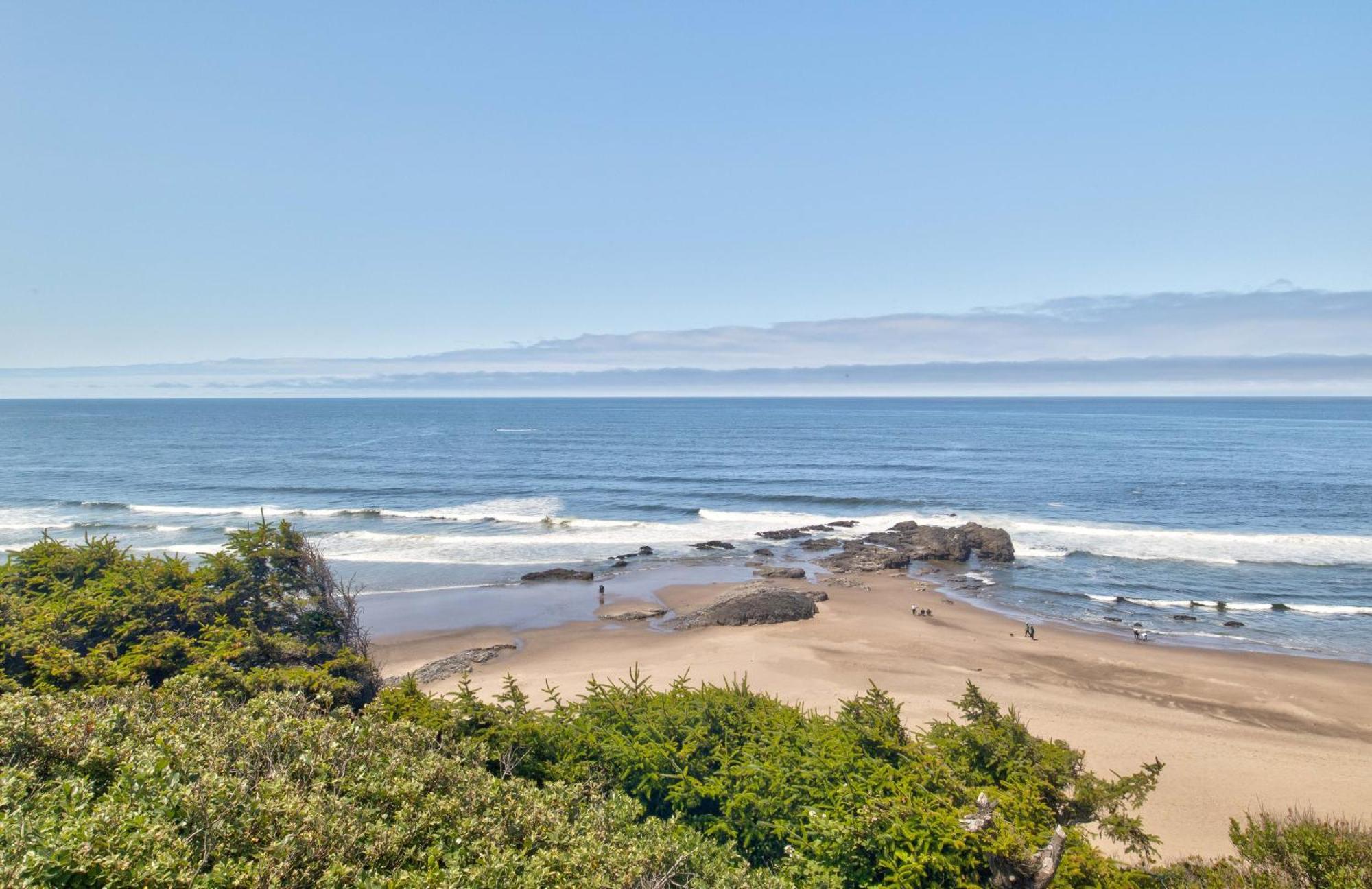 Ester Lee Oceanview Inn Lincoln City Bagian luar foto