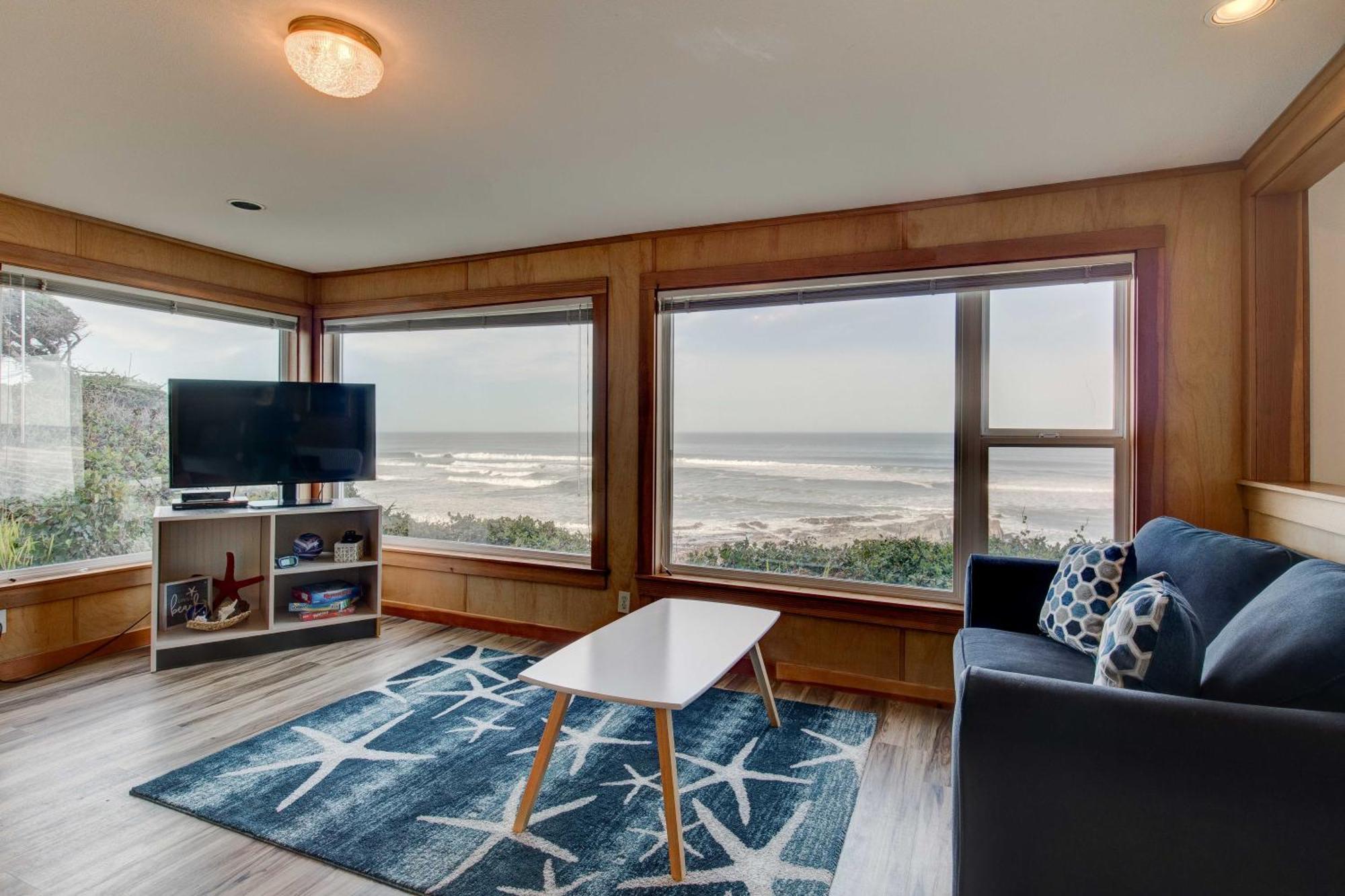 Ester Lee Oceanview Inn Lincoln City Bagian luar foto